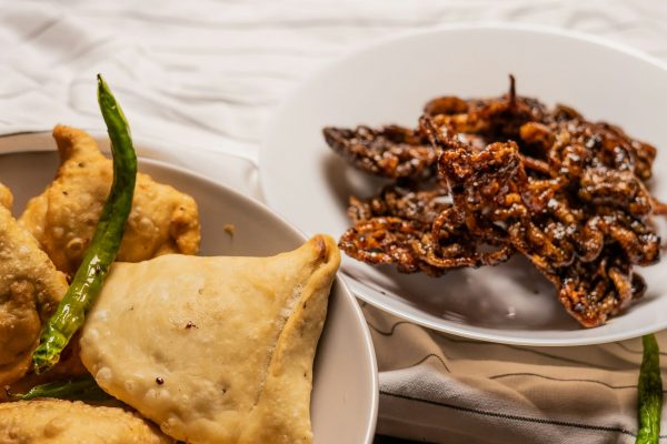 an example picture of Indian starter food